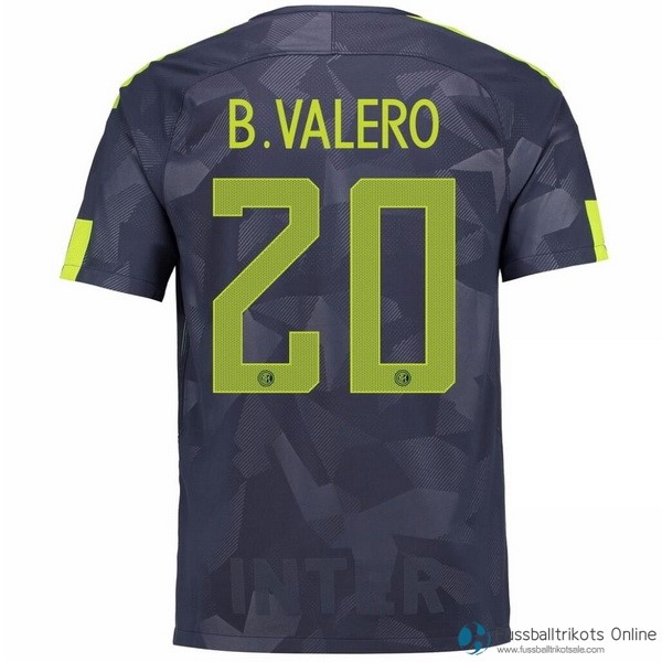 Inter Milan Trikot Ausweich B.Valero 2017-18 Fussballtrikots Günstig